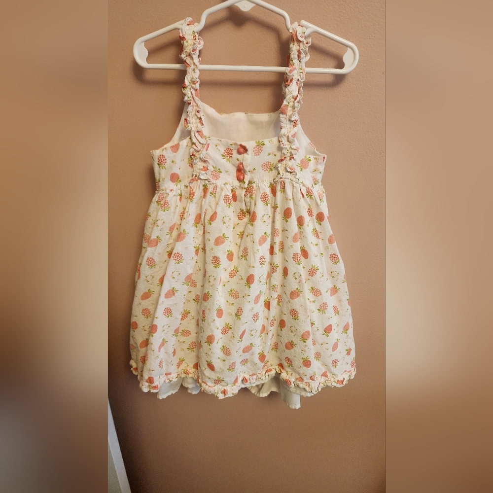 Summer strawberry dress